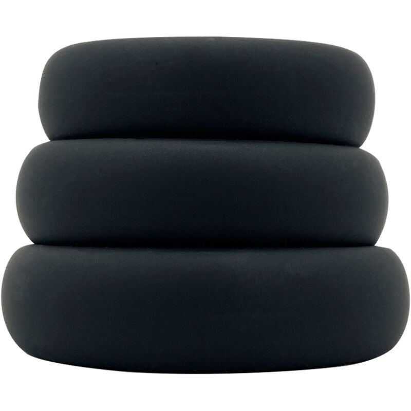 Kit de 3 Anneaux Péniens Haut de Gamme - Plaisir Sensuel & Érection Prolongée