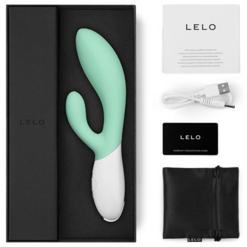 LELO INA™ 3 Vibromasseur Lapin de Luxe Vert Algue