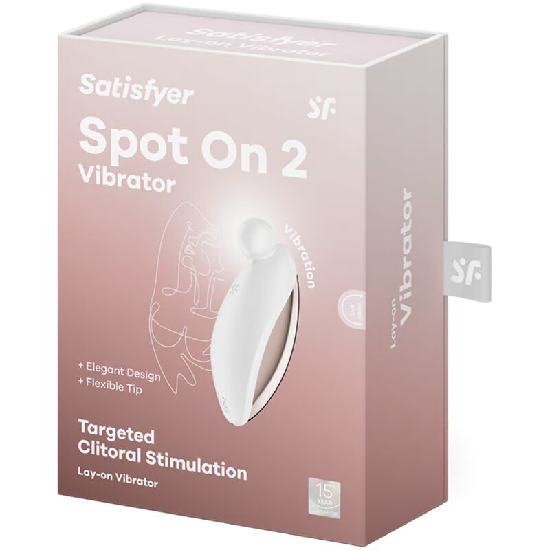 Satisfyer Spot On 2 – Vibromasseur Clitoridien Précis et Puissant