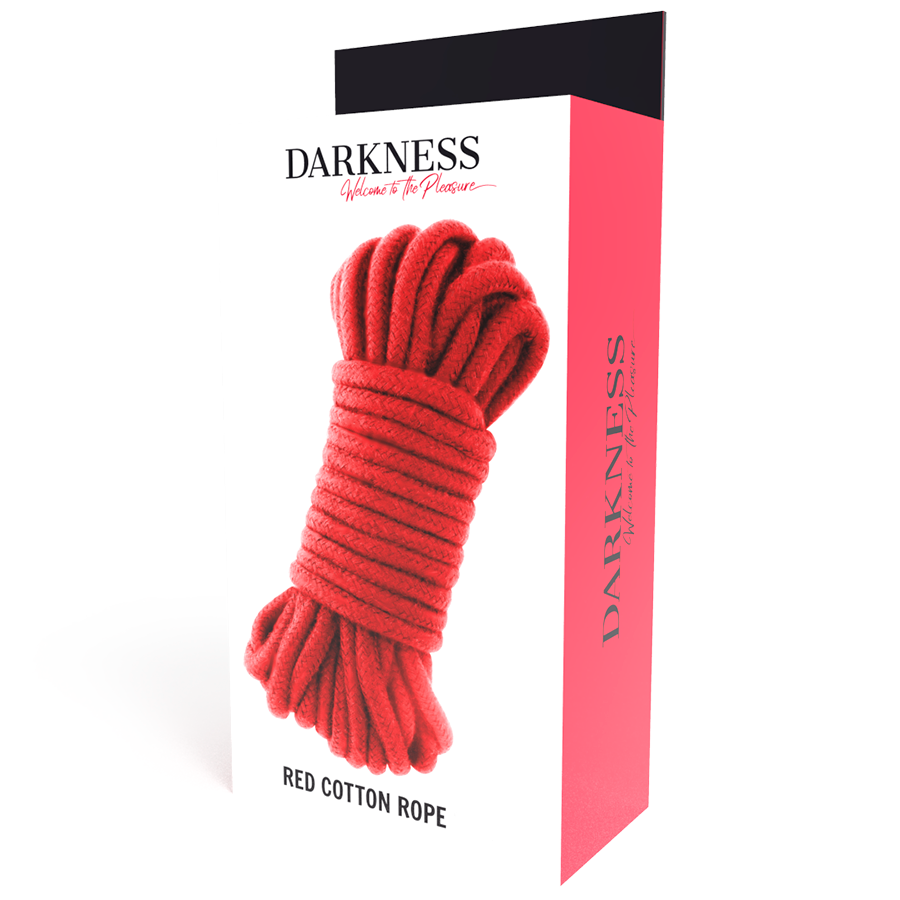 Corde Japonaise Darkness – Coton Noir pour Bondage et BDSM