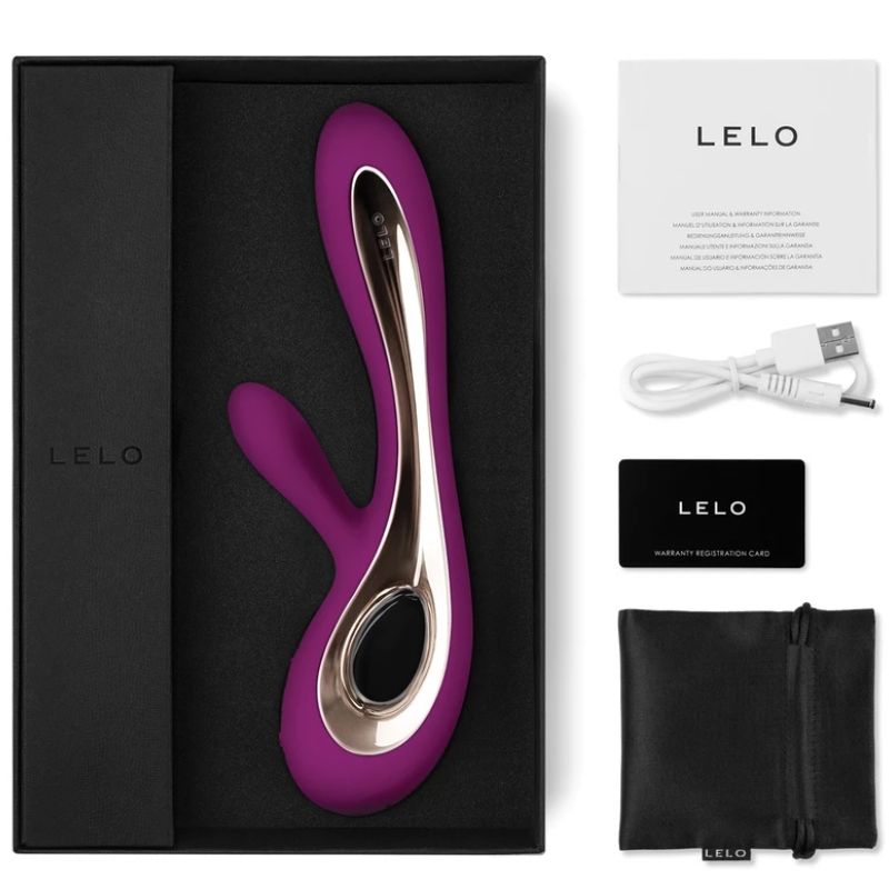 LELO Soraya 2 Vibromasseur Lapin de Luxe Deep Rose