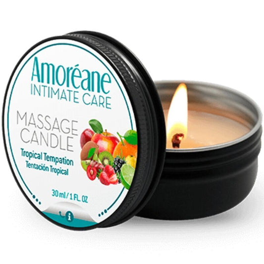 AMOREANE – Bougie de Massage Tentation Tropicale