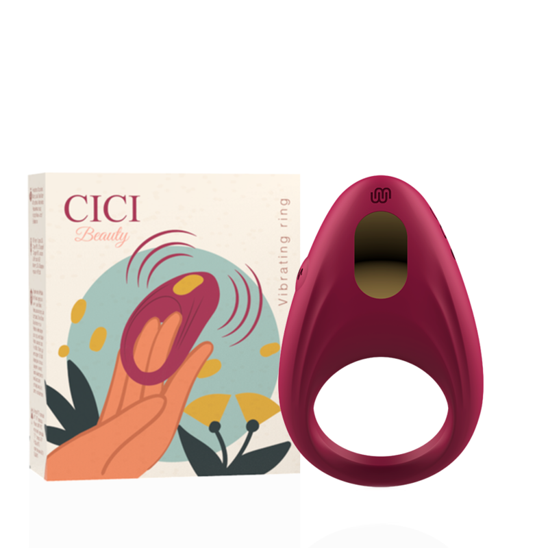 Cici Beauty Premium Silicone - Anneau Vibrant Silicone