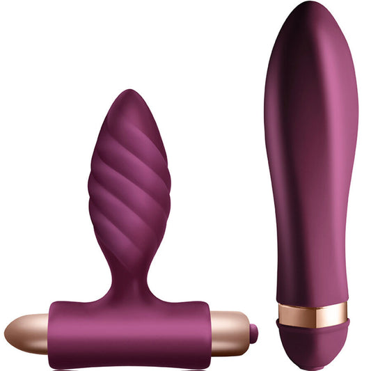 Kit Vibromasseur Desire + Plug Anal Premium