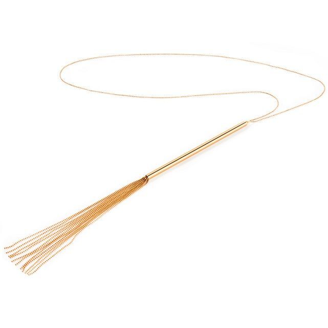Magnifique - Collier Chaîne & Fouet Métal