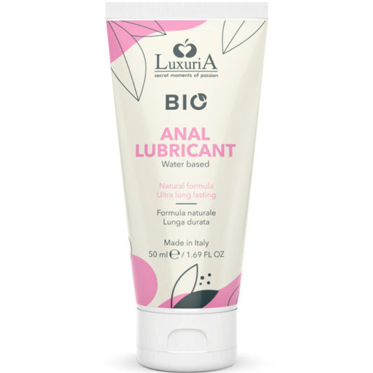 Luxuria Lubrifiant Bio Anal à Base d’Eau – 50 ml