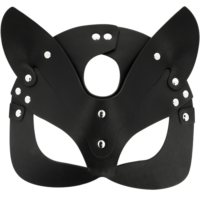 Coquette Chic Désir – Masque cuir vegan oreilles de chat
