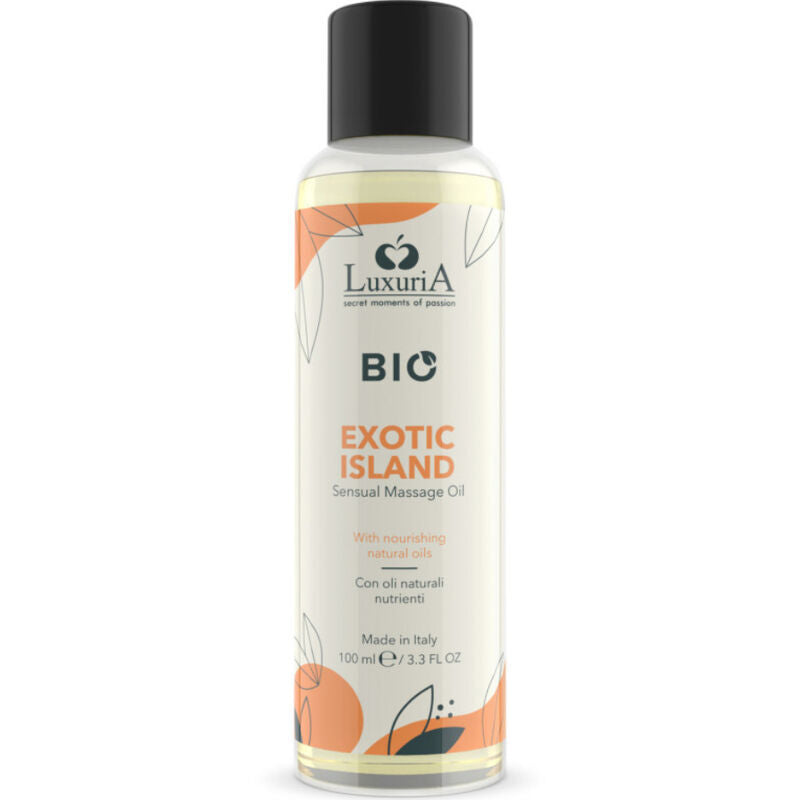 Luxuria Huile de Massage Bio Îles Exotiques – 100 ml