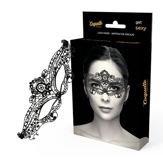 Coquette Chic Désir – Masque yeux fine dentelle noire