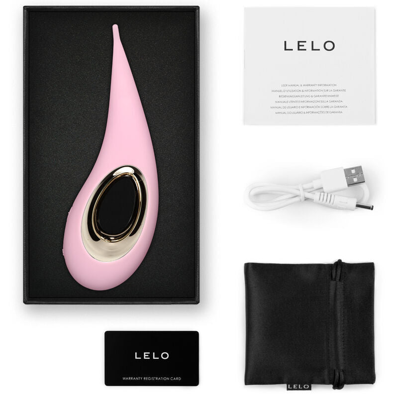 LELO DOT – Stimulateur clitoridien elliptique avec technologie Infinite Loop