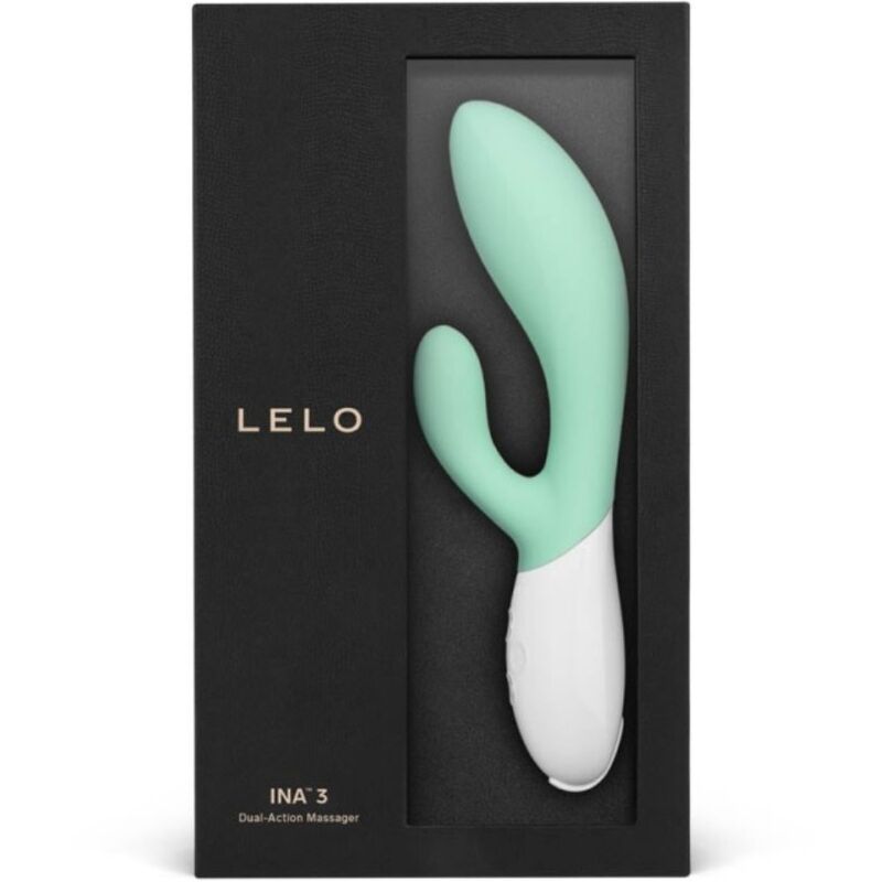 LELO INA™ 3 Vibromasseur Lapin de Luxe Vert Algue