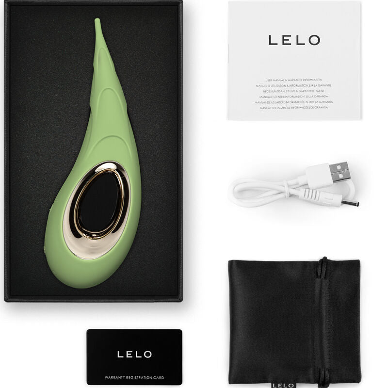 LELO DOT – Stimulateur clitoridien elliptique avec technologie Infinite Loop