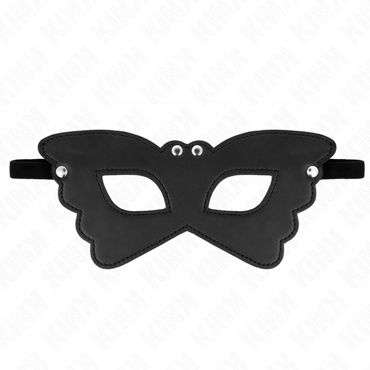 Masque BDSM Forme Papillon en Cuir Synthétique