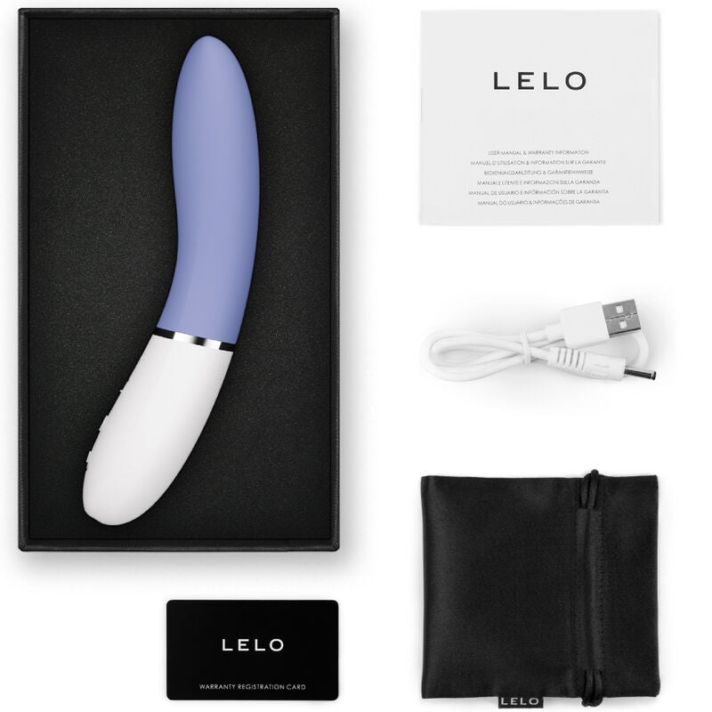 LELO LIV™ 3 Stimulateur Point G de Luxe Bleu – Connecté & Précis