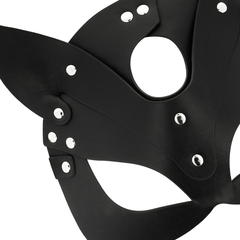 Coquette Chic Désir – Masque cuir vegan oreilles de chat